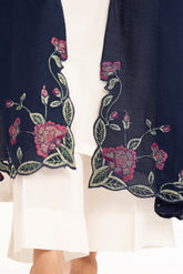 1 Piece Lawn Embroidered Shawl (CH0024)